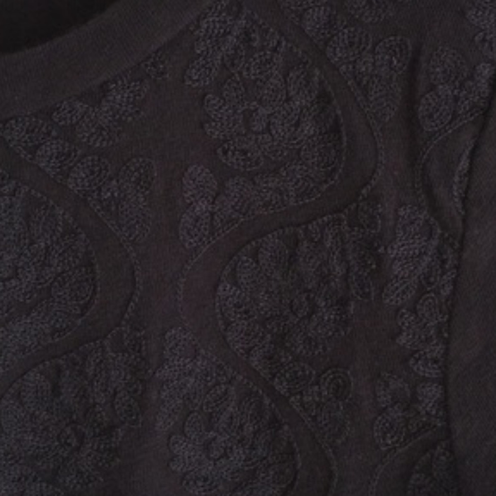 J. Crew Embroidered Front Tee - Picture 3 of 4